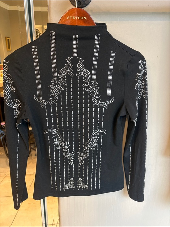 Tops - Black bling top